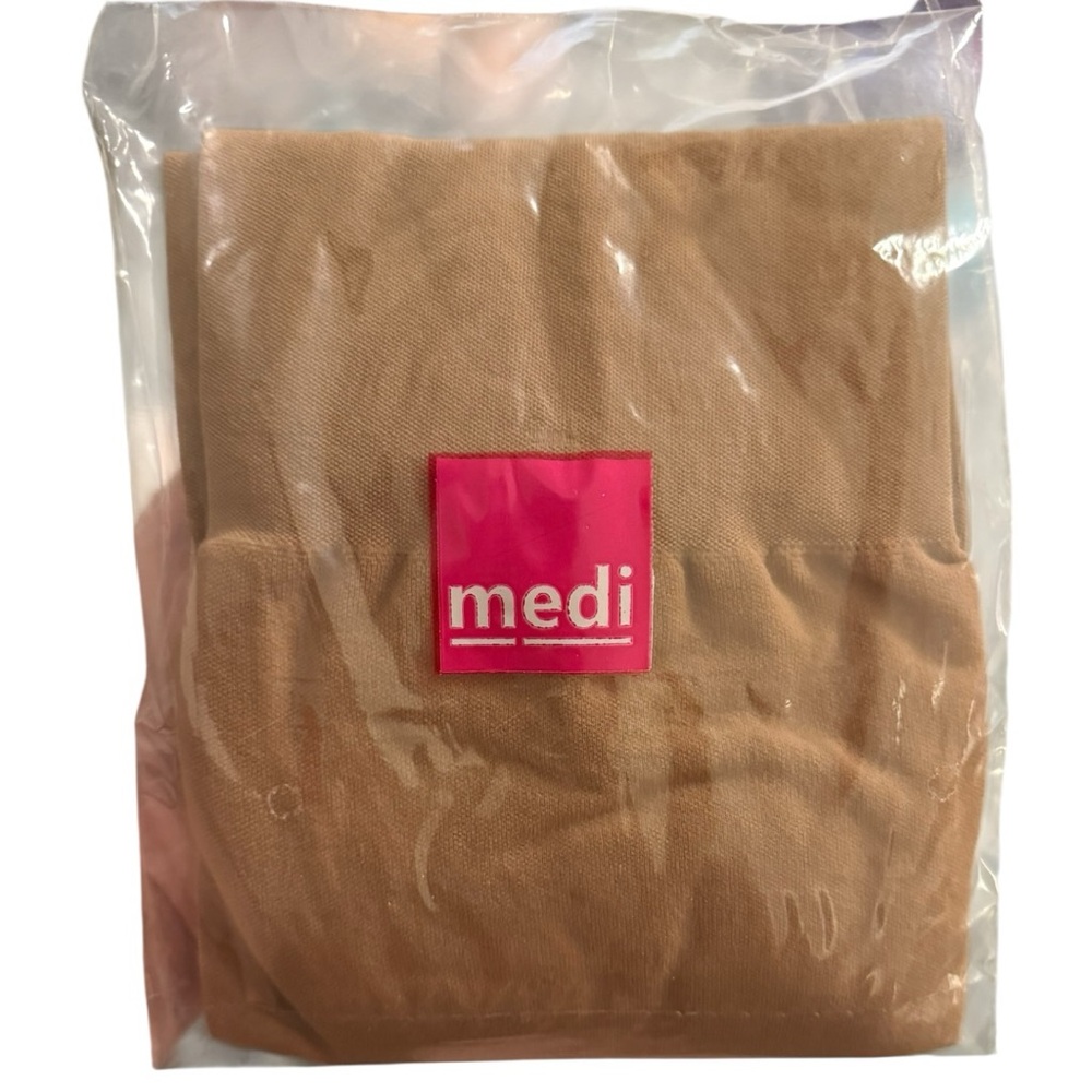 Medi Venosole 20-30 mmHg Compression Pantyhose Closed Toe Beige Size M NEW - Picture 3 of 5